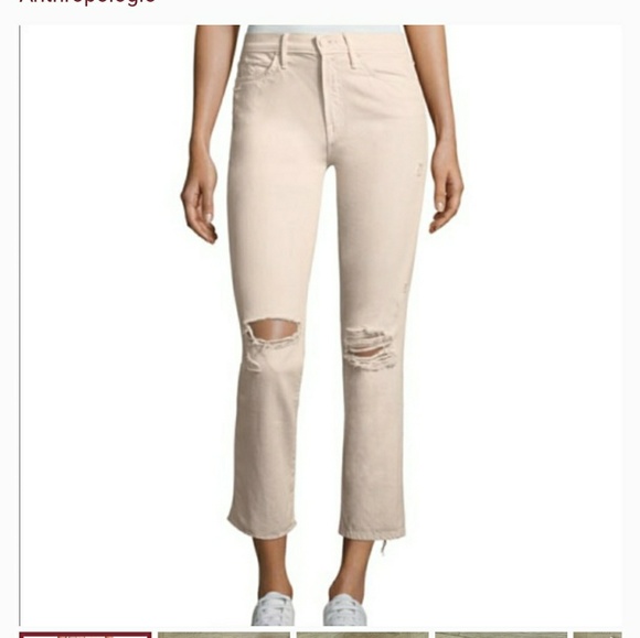 mother high waisted rascal ankle